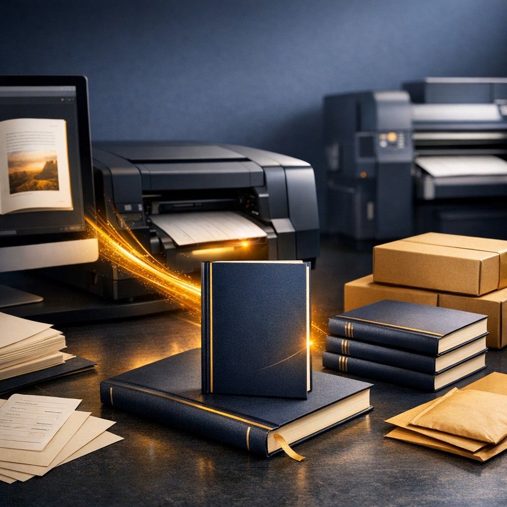 Book printing production
