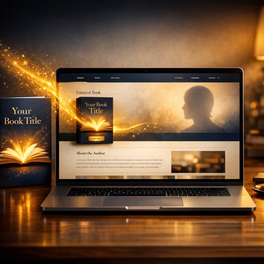Author website design services